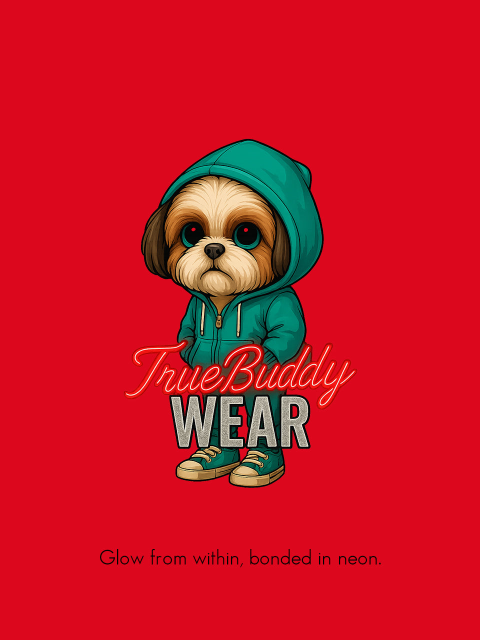 Neon Soul Buddy – Hoodie Gaze