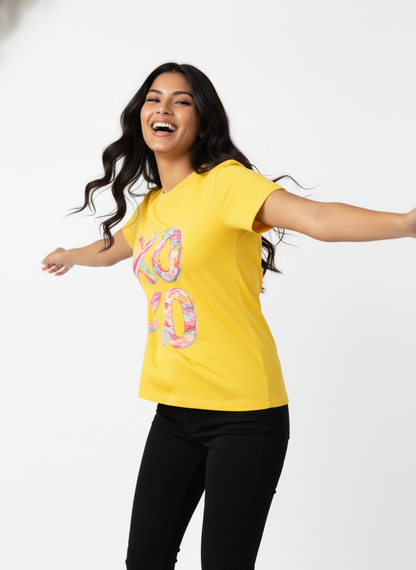 XOXO CANDY POP — THE MULTI-COLOR LOVE BURST TEE (UNISEX)