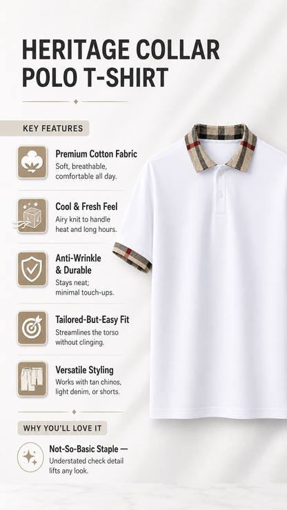 Heritage Collar Polo