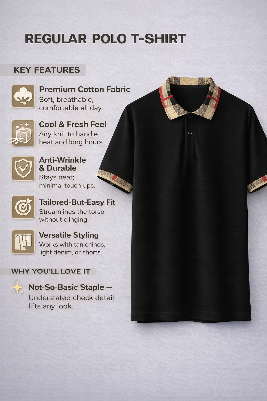 Heritage Collar Polo