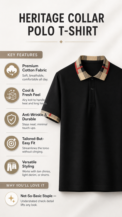 Heritage Collar Polo