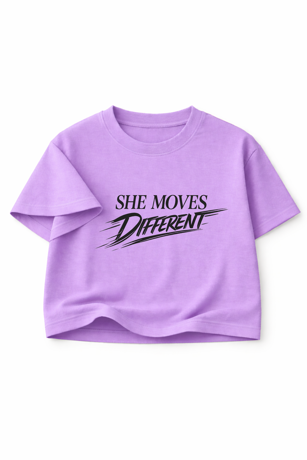 Attitude Crop Top - ❤️ SHE MOVES DIFFERENT