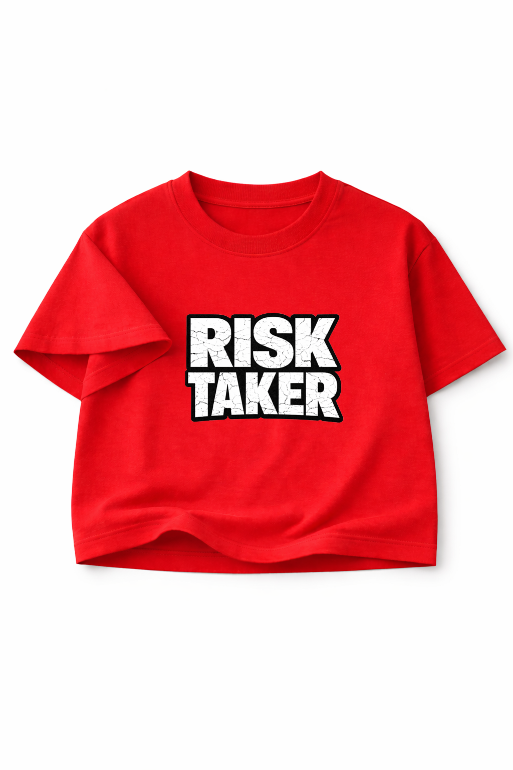 Statement Crop Top - 💜 RISK TAKER