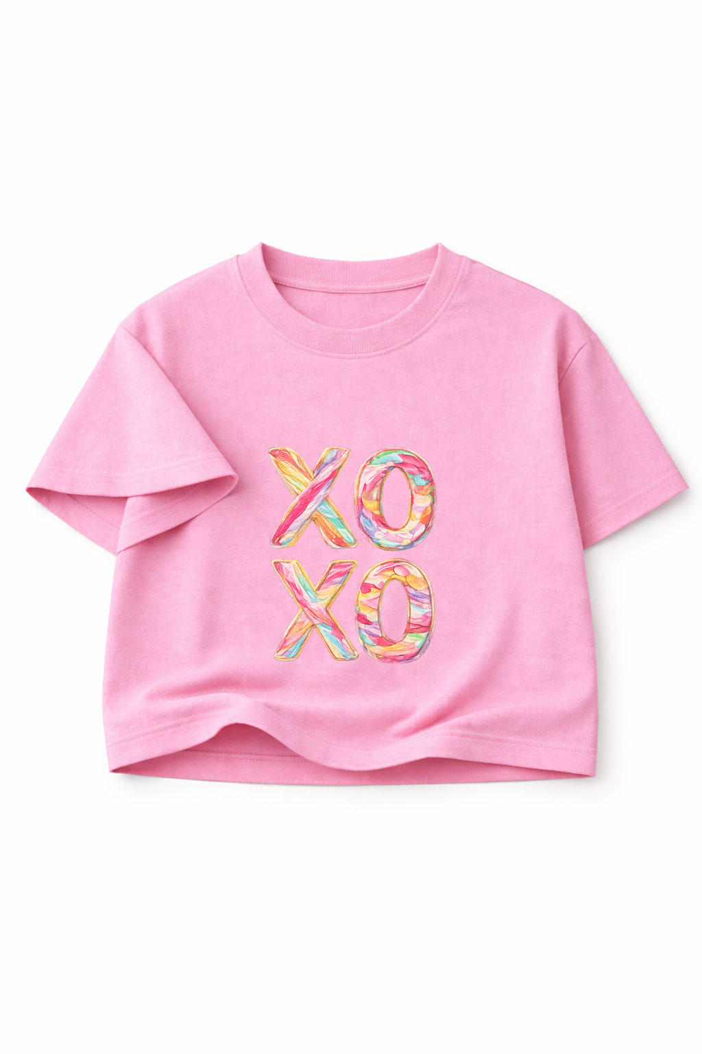 Candy XO Pastel Swirl - Crop Top