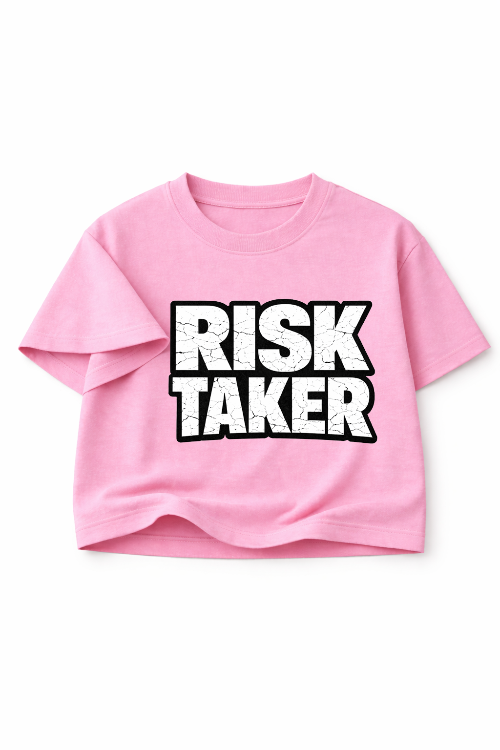 Statement Crop Top - 💜 RISK TAKER
