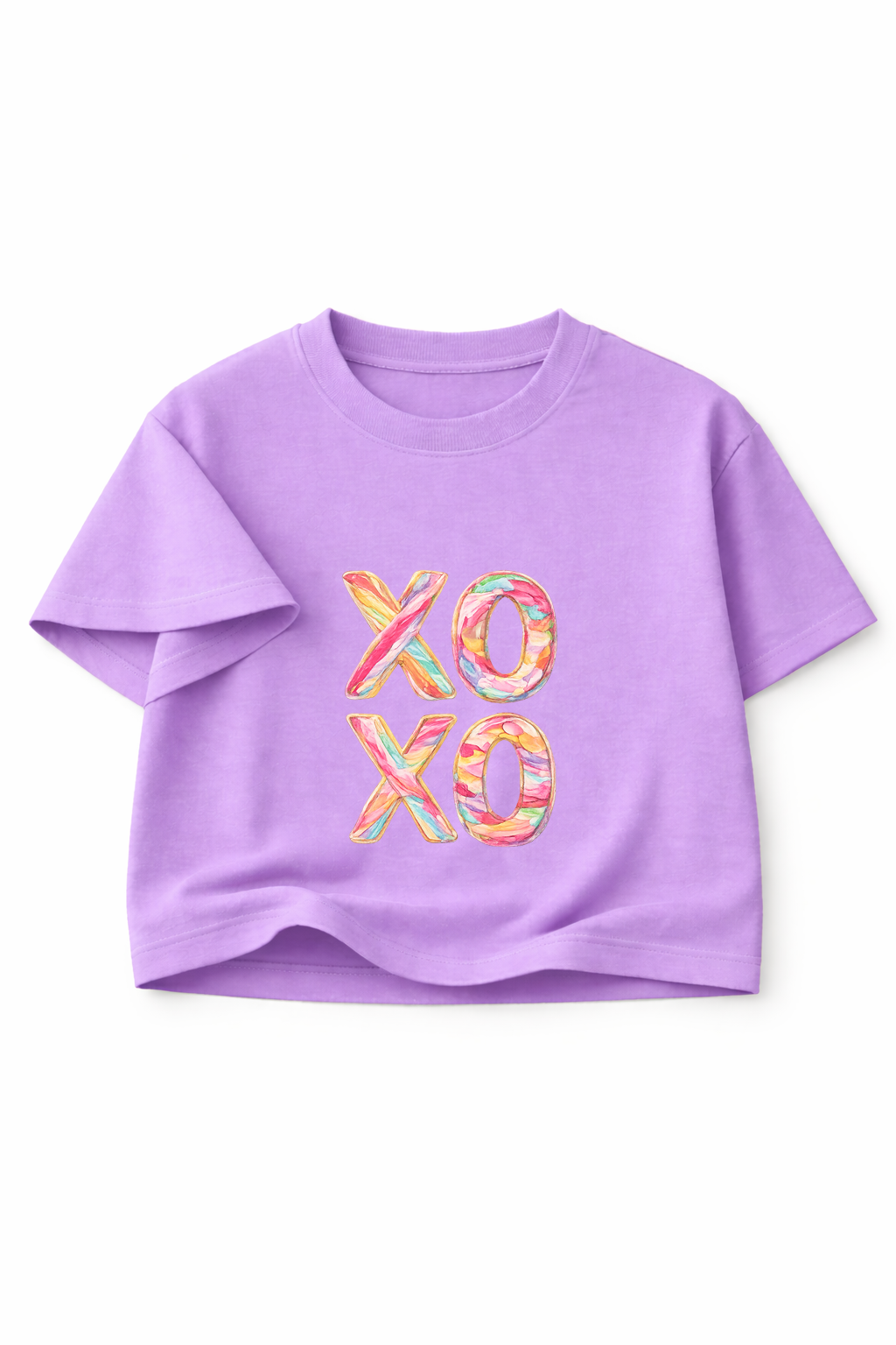 Candy XO Pastel Swirl - Crop Top