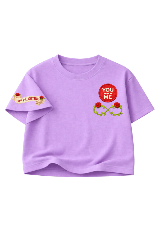 Forever Valentine Badge - Crop Top