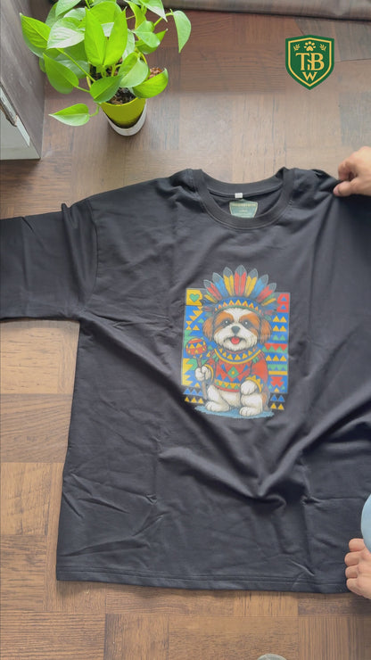 Oversized T-shirt - Tribe Spirit Buddy