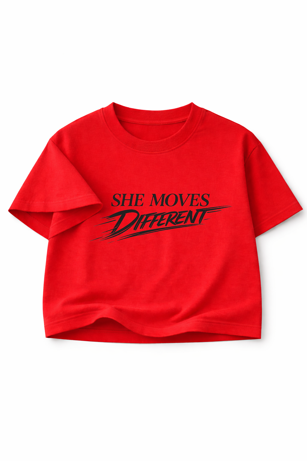 Attitude Crop Top - ❤️ SHE MOVES DIFFERENT