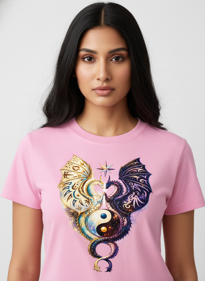 Yin Yang Crop Top - 🐉 DUAL DRAGON