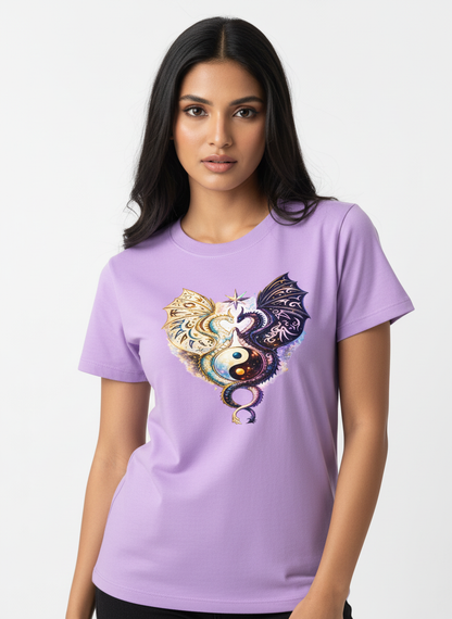 Yin Yang Crop Top - 🐉 DUAL DRAGON