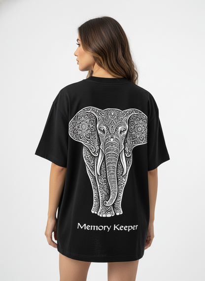 Oversized T-Shirt - 
MEMORY KEEPER (ELEPHANT)