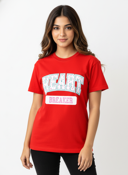 HEARTBREAKER VARSITY — THE SWEET & SAVAGE VALENTINE TEE (UNISEX)