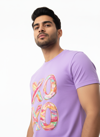XOXO CANDY POP — THE MULTI-COLOR LOVE BURST TEE (UNISEX)