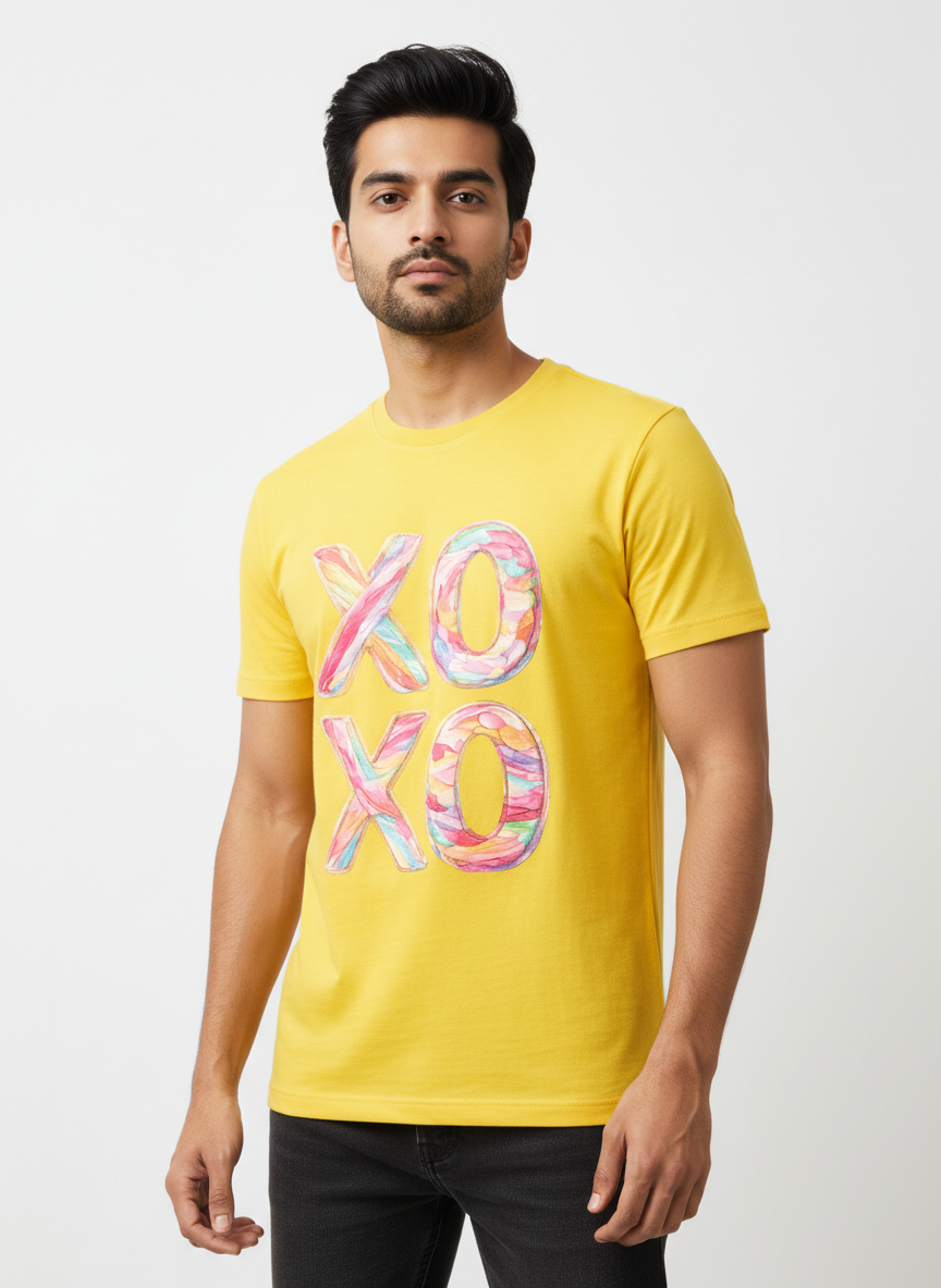 XOXO CANDY POP — THE MULTI-COLOR LOVE BURST TEE (UNISEX)