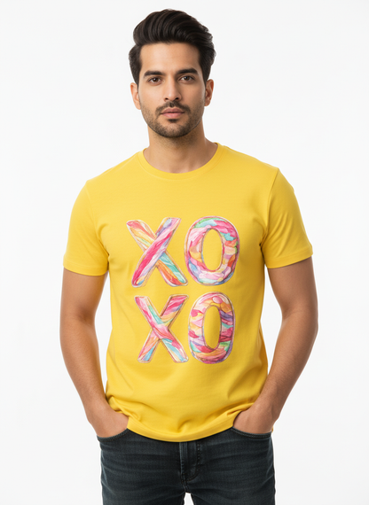 XOXO CANDY POP — THE MULTI-COLOR LOVE BURST TEE (UNISEX)