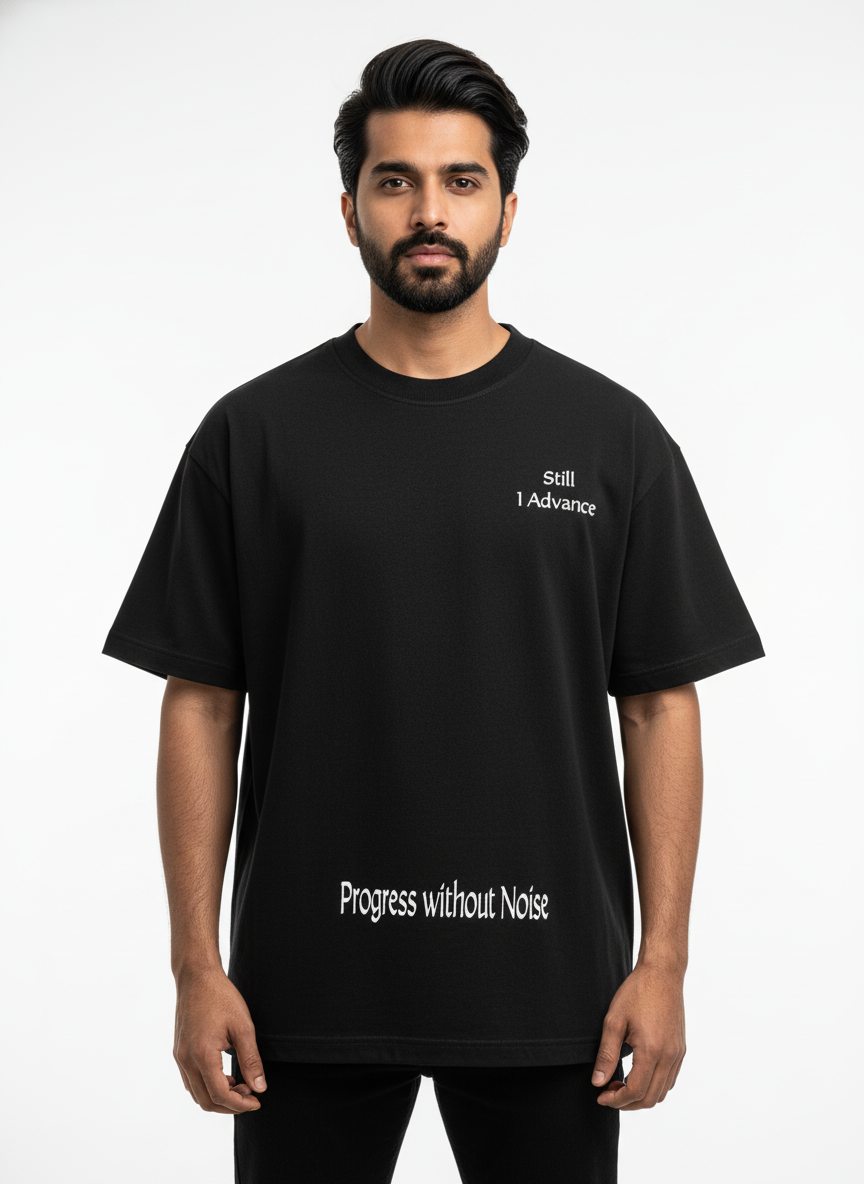 Oversized T-Shirt - 
SILENT STRENGTH (LEOPARD)