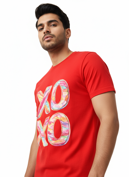 XOXO CANDY POP — THE MULTI-COLOR LOVE BURST TEE (UNISEX)