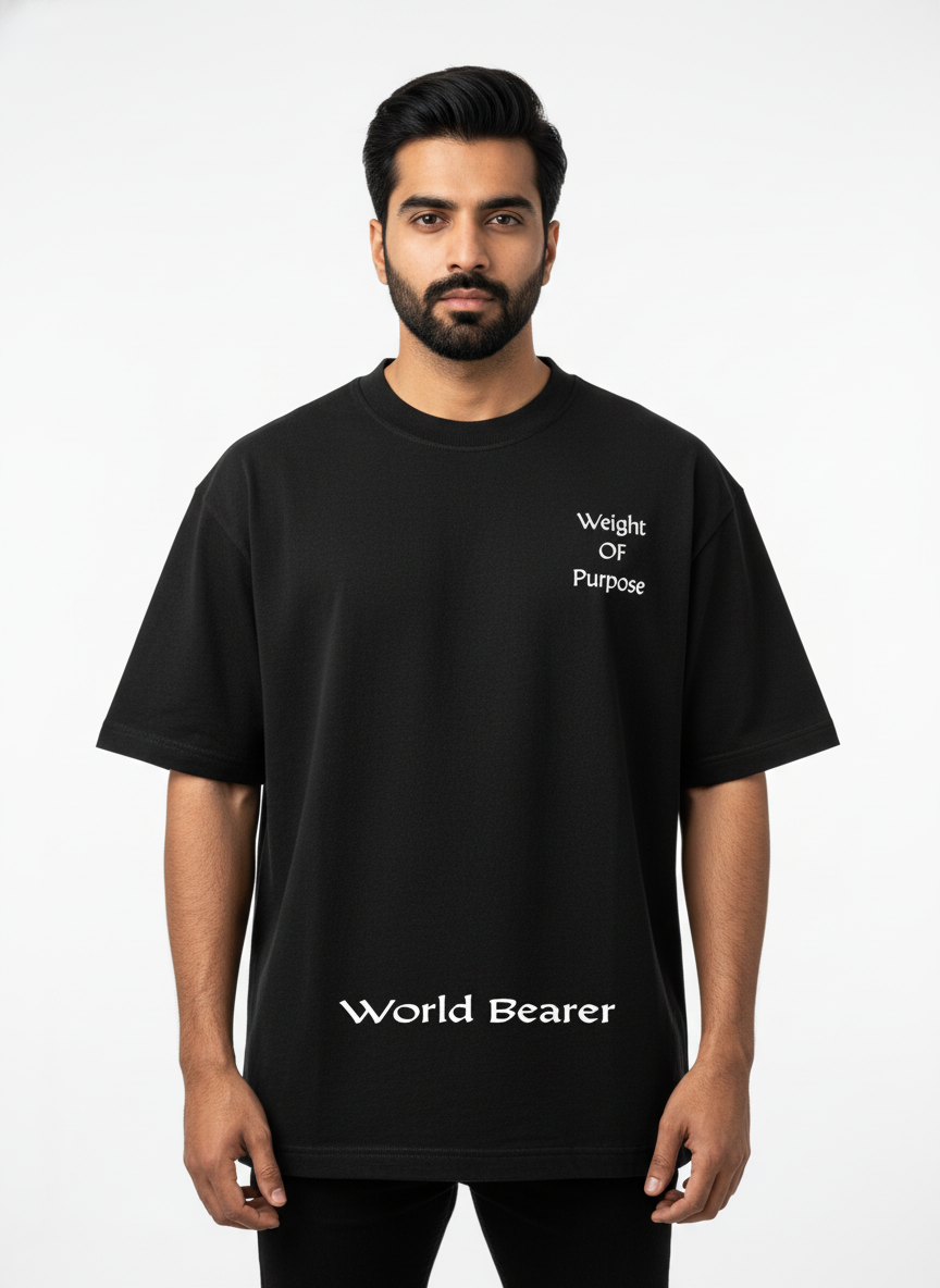 Oversized T-Shirt - WORLD BEARER (TORTOISE)v