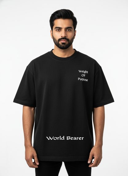 Oversized T-Shirt - WORLD BEARER (TORTOISE)v