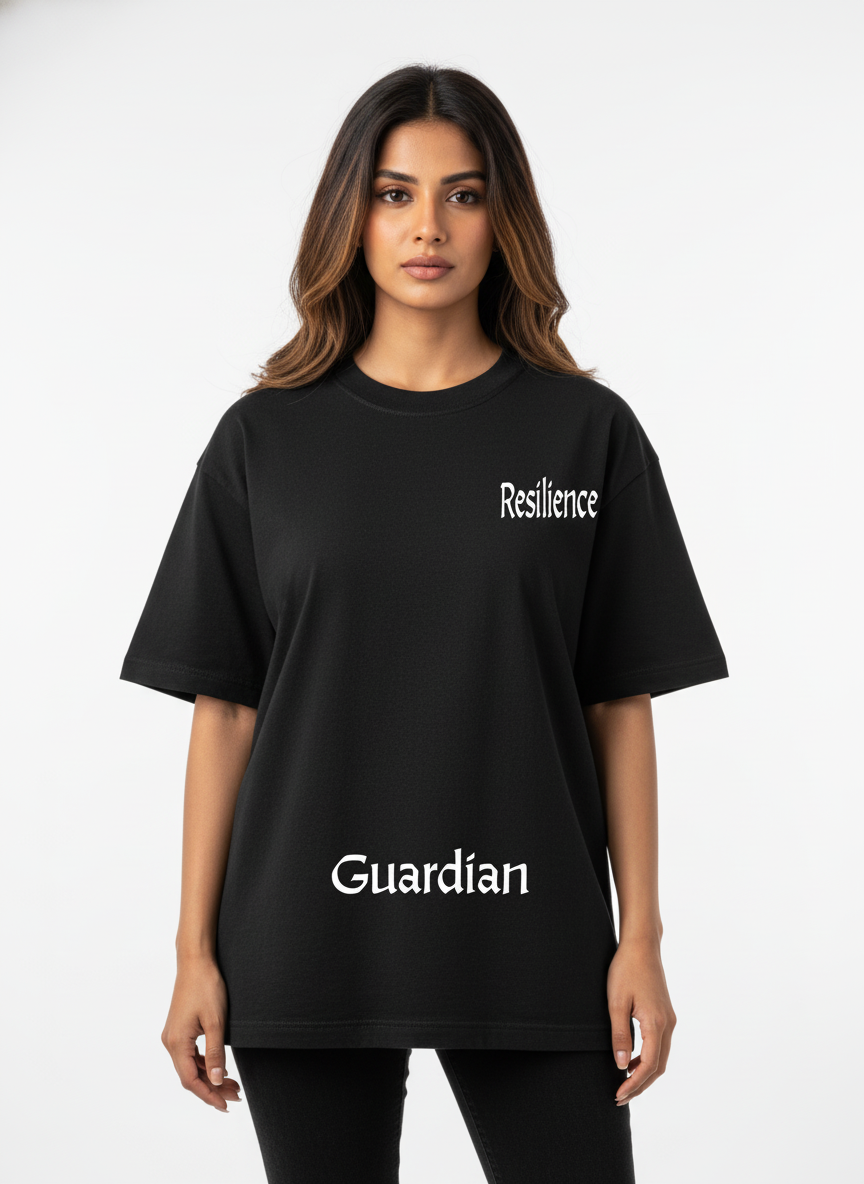 Oversized T-Shirt - 
BUILT BY TIME (RESILIENCE TORTOISE)