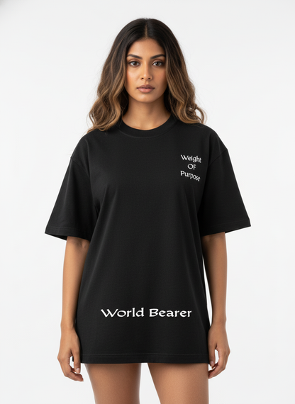 Oversized T-Shirt - WORLD BEARER (TORTOISE)v