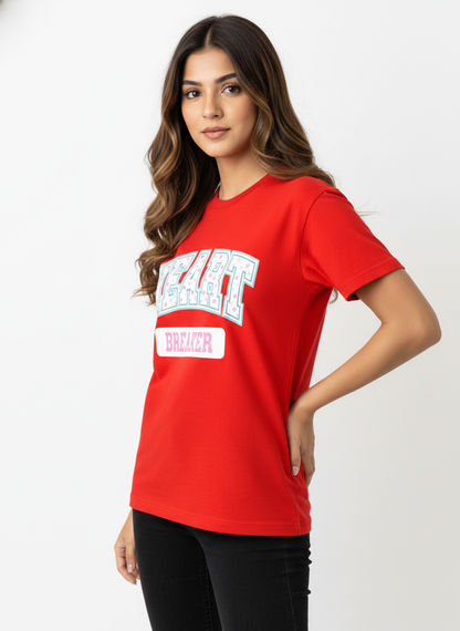 HEARTBREAKER VARSITY — THE SWEET & SAVAGE VALENTINE TEE (UNISEX)