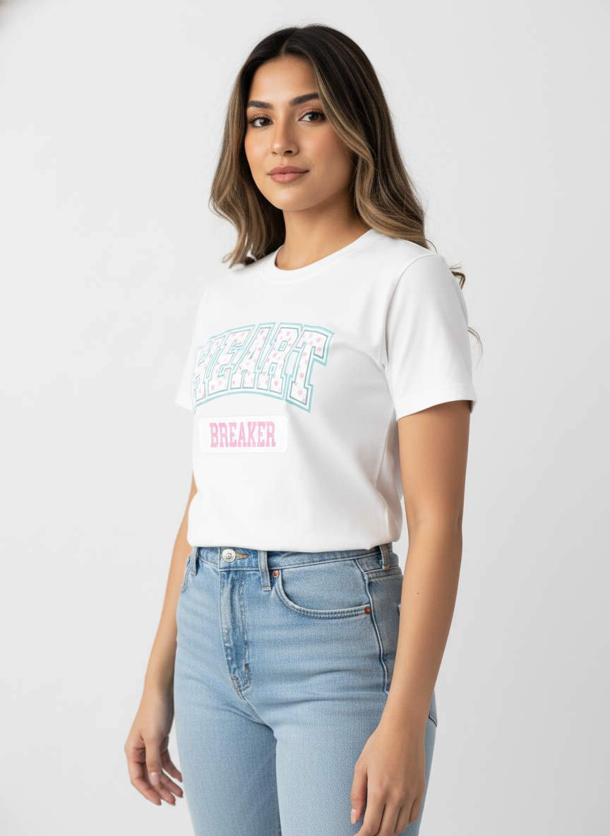 HEARTBREAKER VARSITY — THE SWEET & SAVAGE VALENTINE TEE (UNISEX)