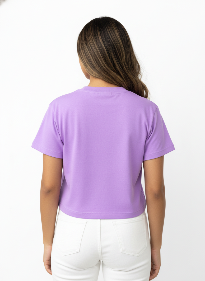Forever Valentine Badge - Crop Top