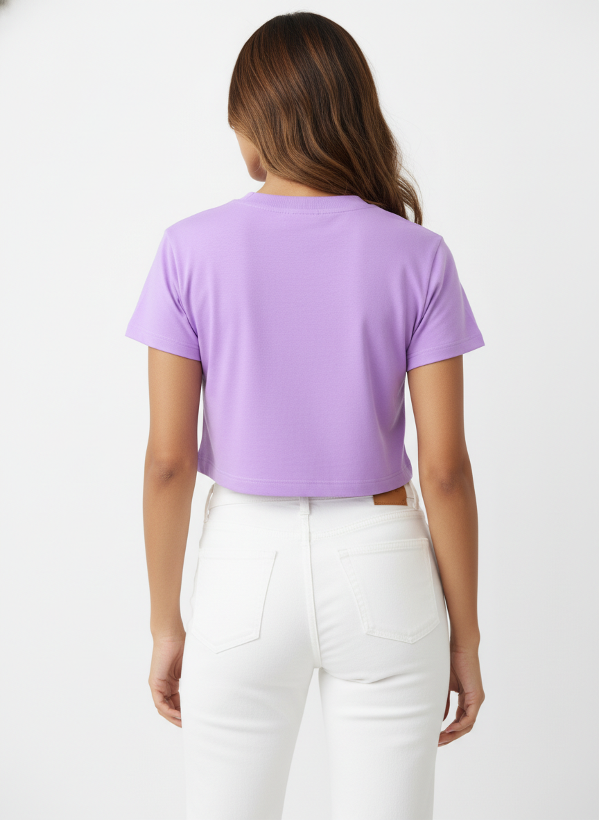 Patchwork LOVE Pop - Crop Top