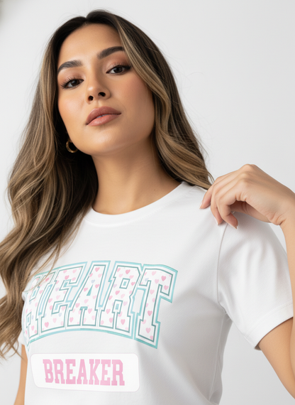 HEARTBREAKER VARSITY — THE SWEET & SAVAGE VALENTINE TEE (UNISEX)