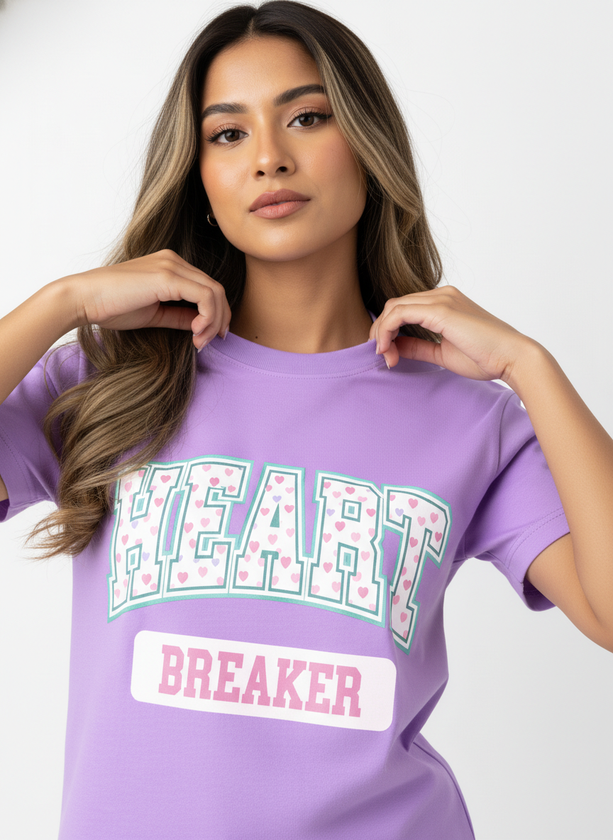 HEARTBREAKER VARSITY — THE SWEET & SAVAGE VALENTINE TEE (UNISEX)